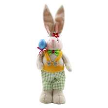 Coelho De Páscoa Decoração Enfeite Coelhinho Tecido 50cm