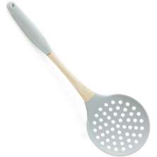 Escumadeira Cozinha Silicone Flexível 33cm 