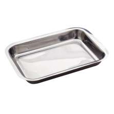 Forma Assadeira 32x22x4cm Para Bolos, Lasanha, Massas - Inox 