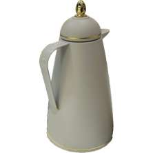Garrafa Térmica De Mesa Light Grey Café Chá Leite 1 Litro