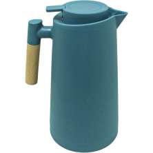 Garrafa Térmica De Mesa Nórdica Azul Leite Café Chimarrão 1L