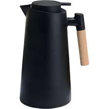 Garrafa Térmica De Mesa Nórdica Preto Chá Café Chimarrão 1L