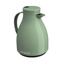 Garrafa Térmica De Mesa Paris Verde 1L Bule Gatilho Café Chá