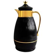 Garrafa Térmica De Mesa Preta Bule Café Chá Chimarrão 1Litro