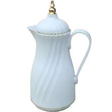 Garrafa Térmica Mesa Elegante Turquesa Claro Café Leite 1L