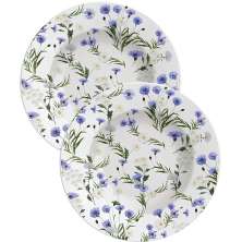 Jogo Pratos Sobremesa Lanche 2 Pessoas 2Pçs Ana Alice 21cm