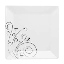 Kit 12 Pratos Rasos Quartier Freedom Oxford® Porcelana 26,5cm