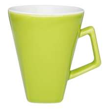 Kit 2 Canecas Quartier Bicolor Verde Oxford® Cerâmica 350ml
