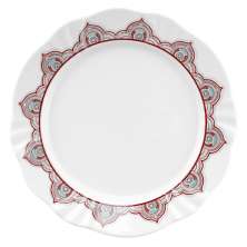 Kit 2 Pratos de Sobremesa Soleil Talismã Oxford® Porcelana 23cm