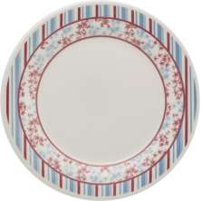 Kit 4 Pratos De Sobremesa Donna Melissa Oxford® Cerâmica 19cm