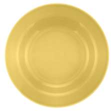 Kit 4 Pratos Fundos Biona Amarelo Oxford® Cerâmica 22cm