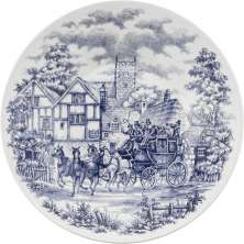 Kit 4 Pratos Fundos Biona Cena Inglesa Oxford® Cerâmica 22cm