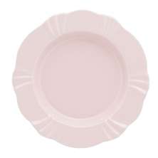 Kit 4 Pratos Fundos Soleil Blush Oxford® Porcelana 24cm