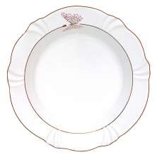 Kit 8 Pratos Fundos Soleil Encantada Oxford® Porcelana 24cm