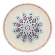 Kit 8 Pratos Sobremesa Unni Cosmic Oxford® Cerâmica 19 Cm.