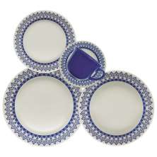Kit Aparelho Jogo De Jantar 2 Pessoas 10 Pçs Grécia Oxford