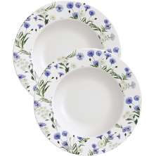 Kit Jogo Prato Raso Jantar 4 Pessoas 4Pçs Ana Alice 27,5cm