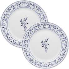 Kit Pratos Sobremesa Lanche 10 Pessoas 10 Pçs Flamingo Ming