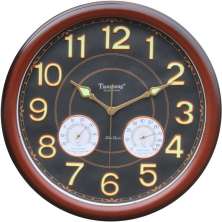 Relógio De Parede Decorativo Tiansheng® 46cm Preto