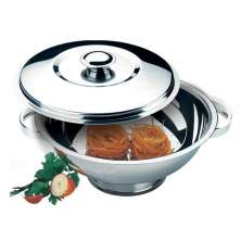 Sopeira de Inox 2 Litros com Tampa em Inox 