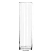Vaso Vidro Cilindro Comprido 50x11 cm Transparente 
