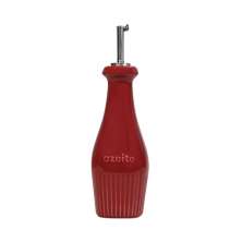 Azeiteiro Assar e Servir Vermelho 340 ml