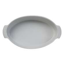 Forma Oval Assar e Servir G Branca