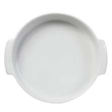 Forma Redonda Assar e Servir Branca 25 cm