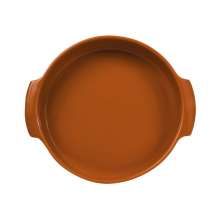 Forma Redonda Assar e Servir Laranja 21 cm