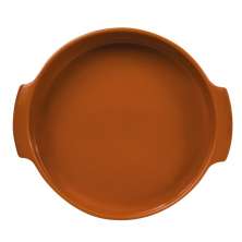 Forma Redonda Assar e Servir Laranja 25 cm