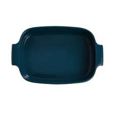 Travessa Retangular Assar e Servir Verdigris 30x21 cm