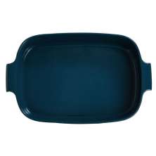 Travessa Retangular Assar e Servir Verdigris 37x26 cm