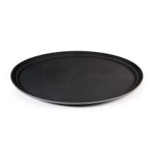 Bandeja Redonda Elite Preta 45 cm