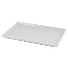 Bandeja Retangular Elite I Branca 35 cm