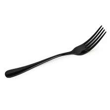 Conjunto com 12 Garfos Inox Elite Preto