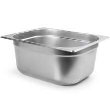 Cuba Gastronômica Inox Escovado 9,5L Buffet Restaurante 1/2