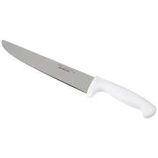Faca para Carne Inox 10" Elite Branca