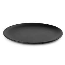 Prato Sobremesa Elite Preto 2x20x20