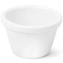 Ramekin de Melamina Profissional 50ml Branco Porta Molho 6cm
