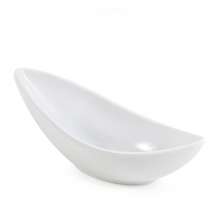 Tigela Oval Elite Branca 14 cm