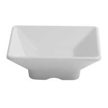 Tigela Quadrada Elite Branca 10 cm