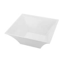Tigela Quadrada Elite Branca 30 cm