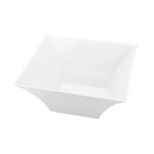 Tigela Quadrada Elite I Branca 25 cm