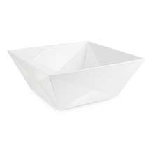 Tigela Quadrada Elite I Branca 27 cm