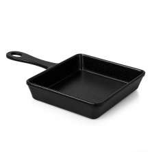 Travessa de Mesa Elite Preta 18 cm
