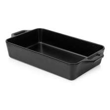 Travessa de Mesa Elite Preta 20 cm
