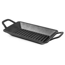 Travessa de Mesa Elite Preta 23 cm