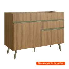 Balcão de Cozinha One 2 Portas 1 Gaveta Teka