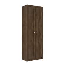 Armário Estante Alto para Escritório Home Office ME4105 MDP Nogal G69 - Gran Belo