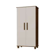 Armário Organizador 2 Portas Nicolau Malbec/Off White G37 - Gran Belo